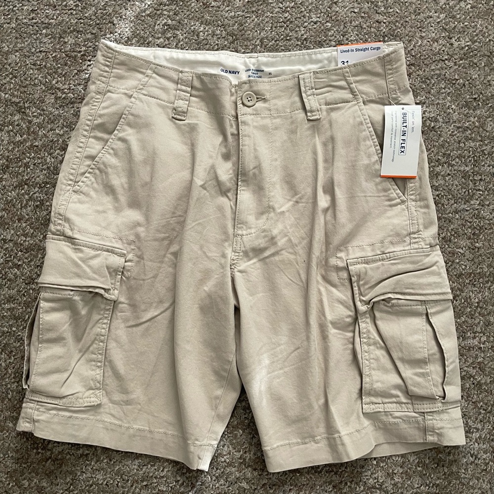 Men Khaki Shorts NWT